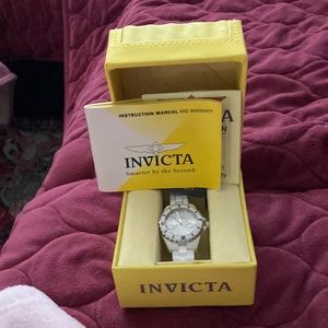 Invicta ceramic watch, never out of box, about 5 years old, been in jewelry box